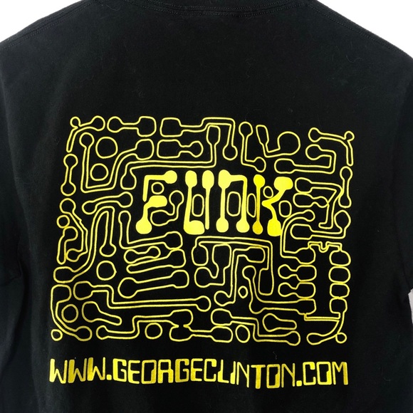 George Clinton Computer Games Funk Graphic T-Shirt - Picture 4 of 7